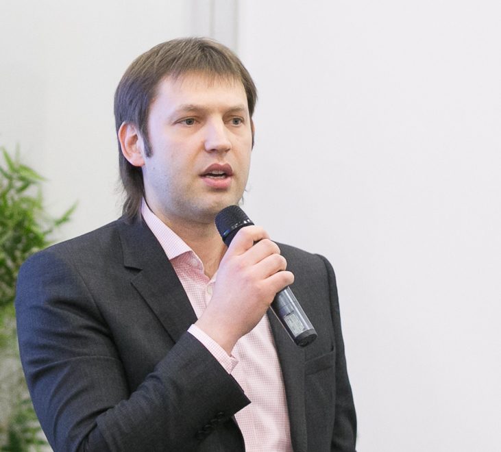 Igor Pomerantsev speaking